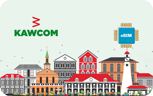 French Guiana - 1 GB - 7 Days