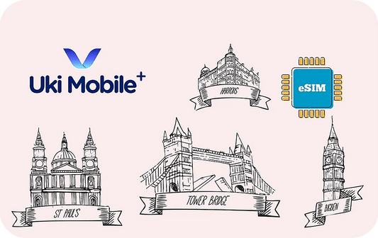 United Kingdom - 1 GB - 10 SMS - 10 Mins - 7 Days